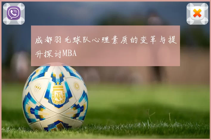 成都羽毛球队心理素质的变革与提升探讨MBA